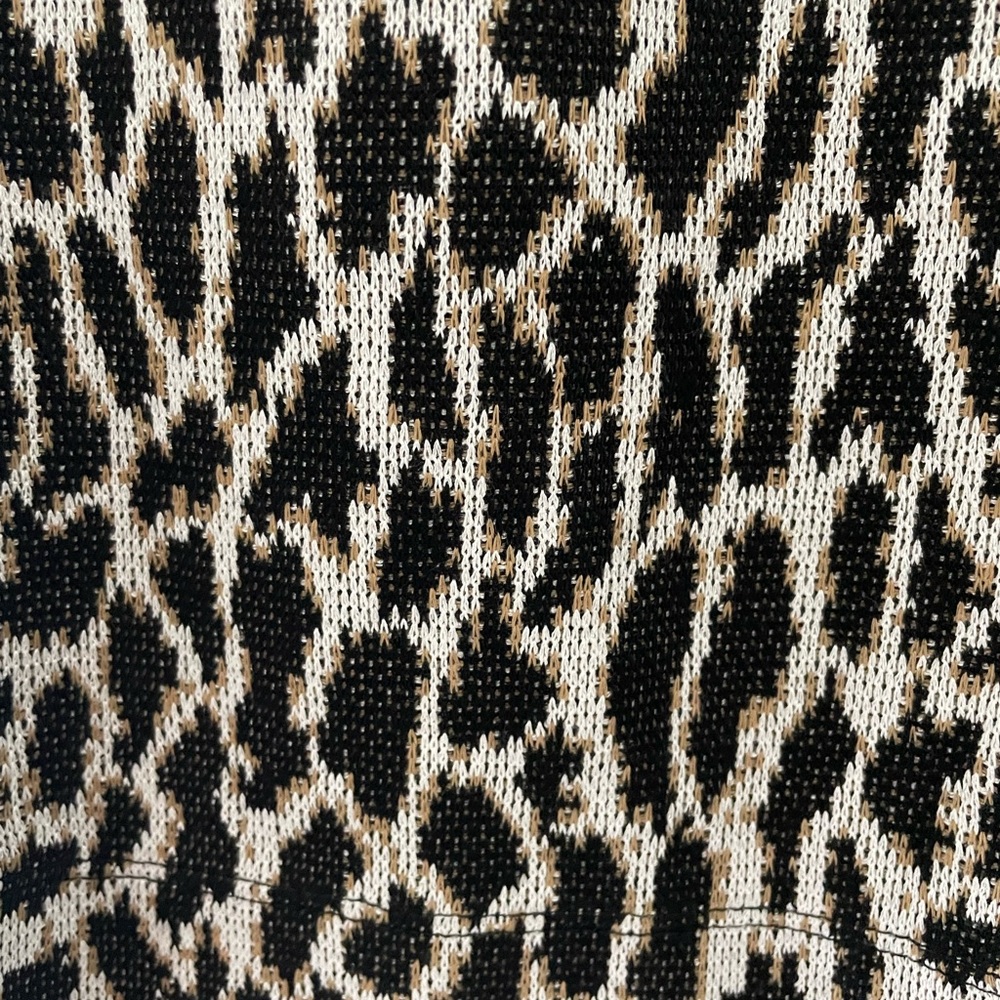 Nwt Loft Cheetah Print Mock Turtleneck Top / Xs /… - image 7